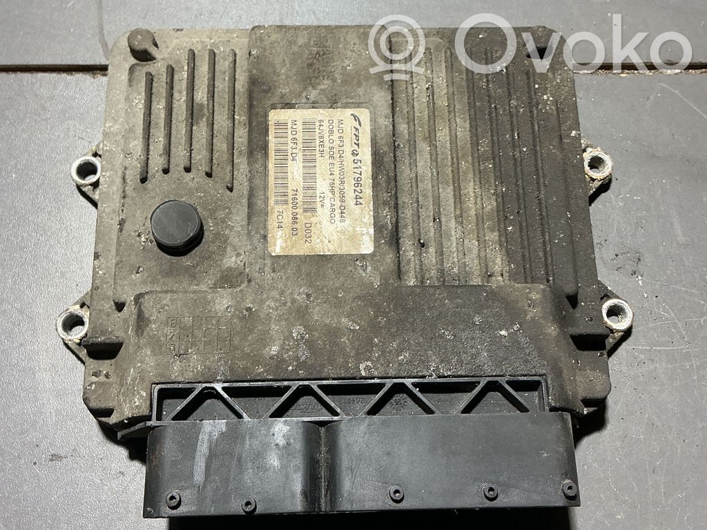 Engine control unit/module   51796244,64JV8XE3H,7160008603