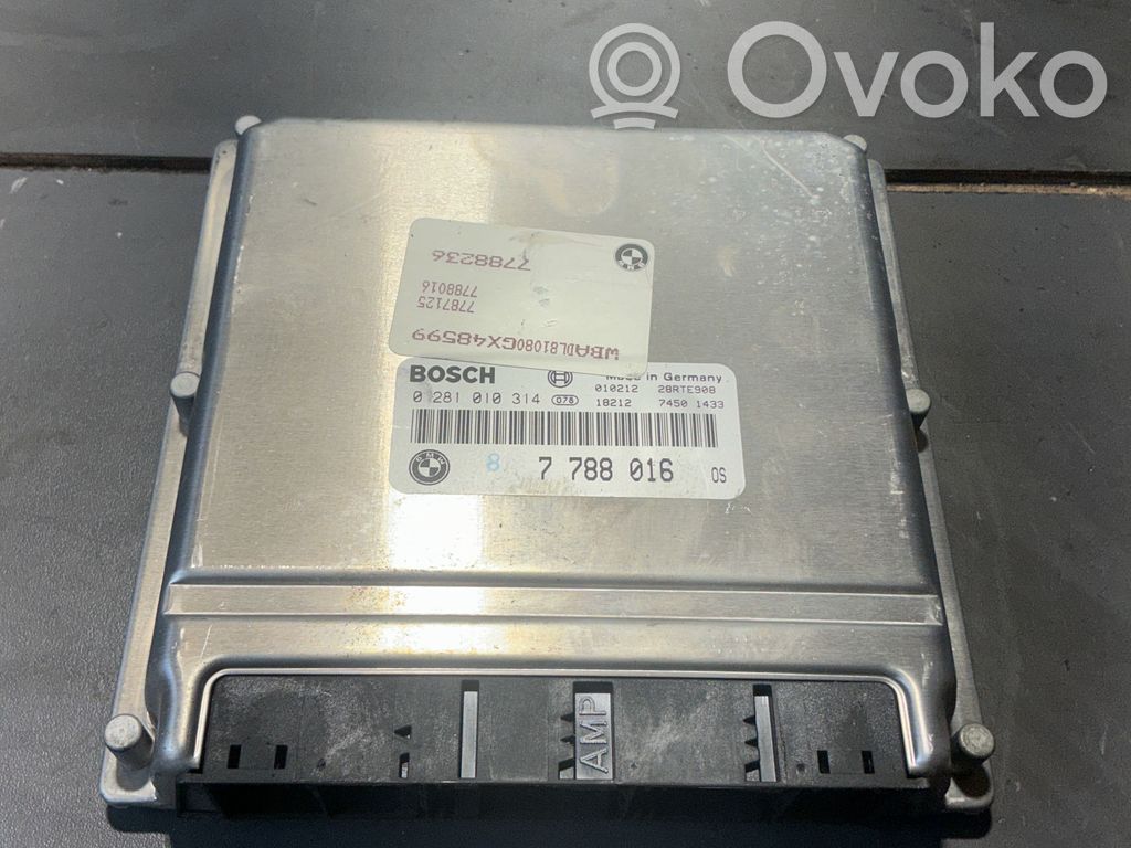 BMW 5 E39 Dzinēja vadības bloks 