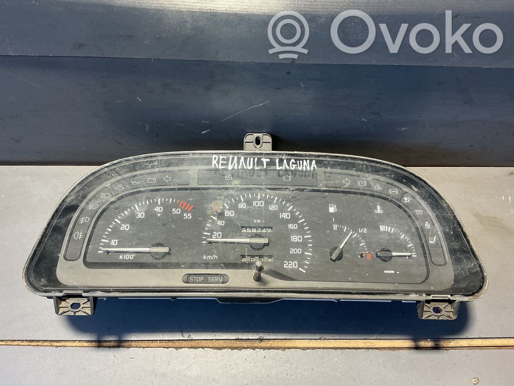 Renault Laguna I Speedometer (instrument cluster) 