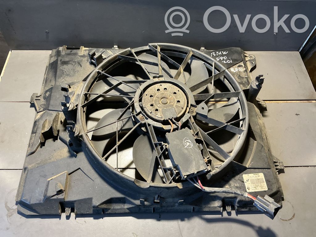 BMW 3 E90 E91 Elektrisks radiatoru ventilators 