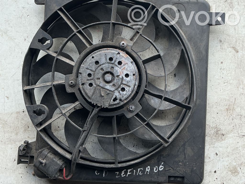 Opel Zafira B Elektrisks radiatoru ventilators 