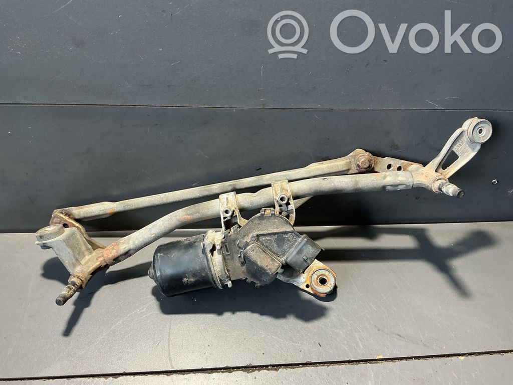 Renault Megane II Motor y varillaje del limpiaparabrisas delantero 