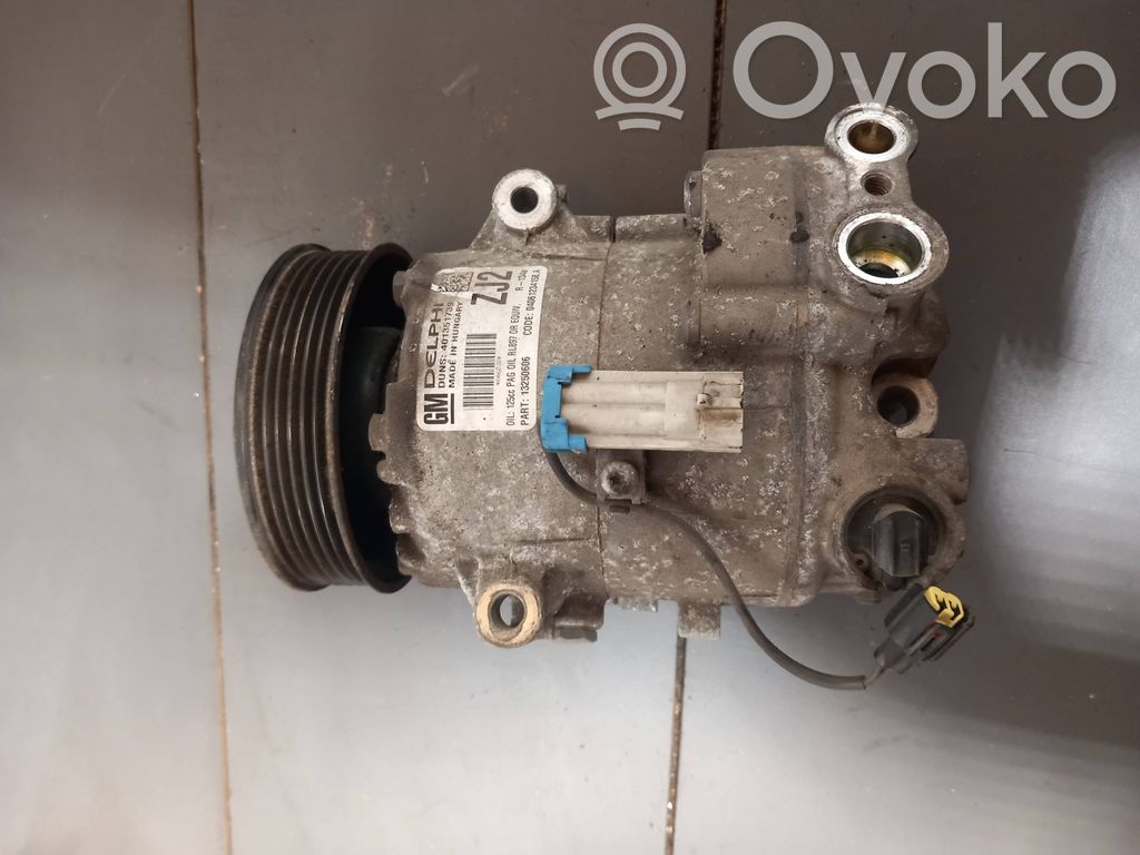 Opel Astra J Ilmastointilaitteen kompressorin pumppu (A/C) 