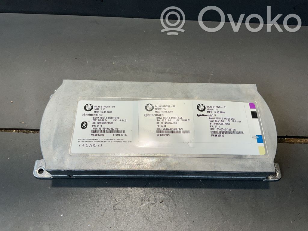 BMW X5 E70 Moduł / Sterownik Bluetooth 