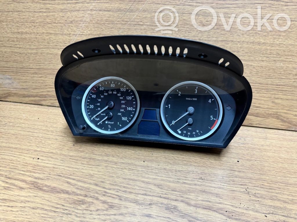 BMW 5 E60 E61 Speedometer (instrument cluster) 