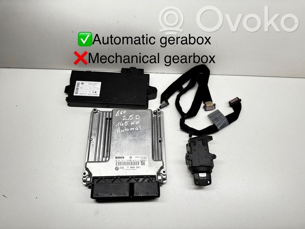 BMW 5 E60 E61 Kit calculateur ECU et verrouillage 