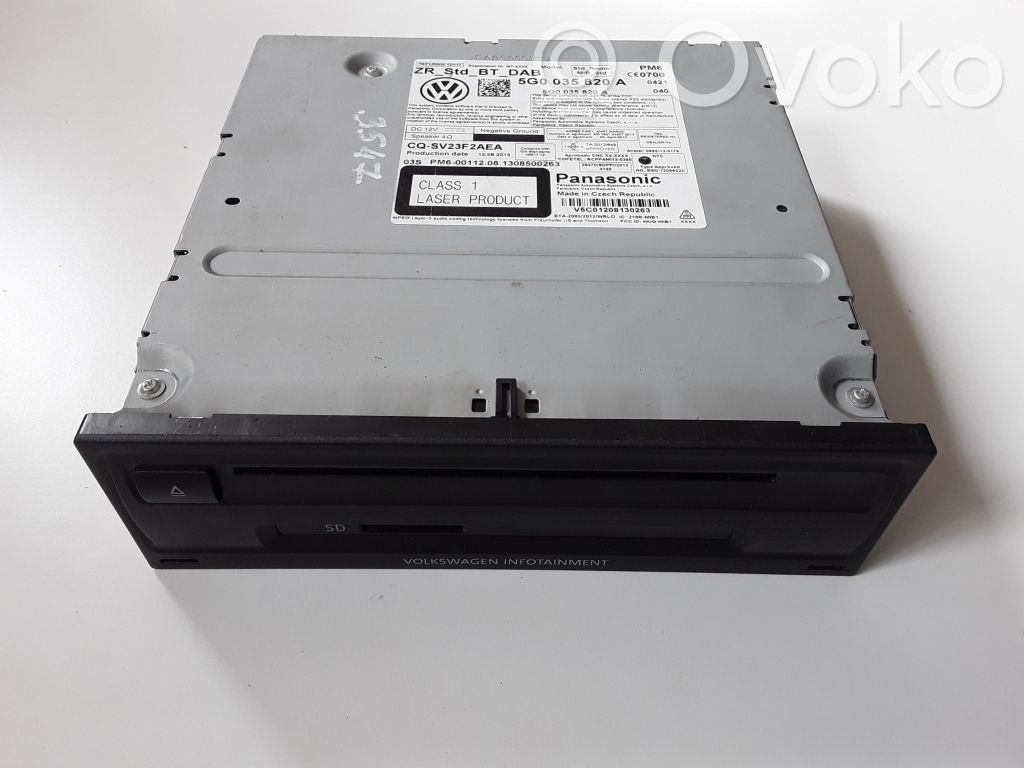Volkswagen Golf VII Moduł / Sterownik GPS 
