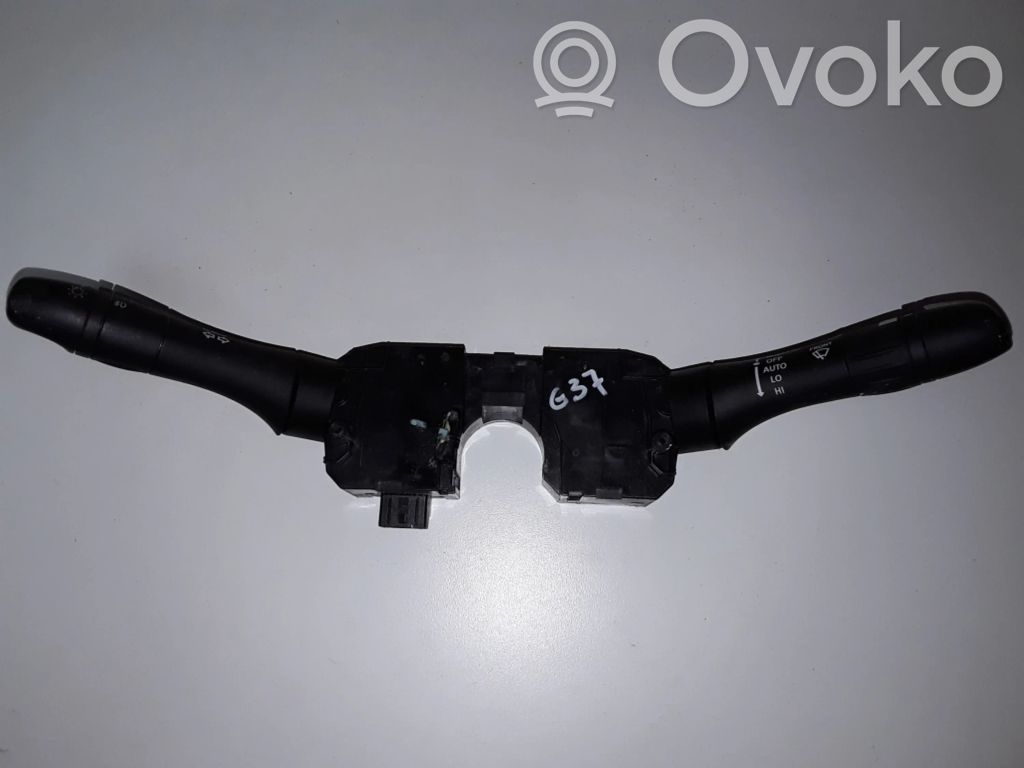 Infiniti G37 Interruptor/palanca de limpiador de luz de giro 