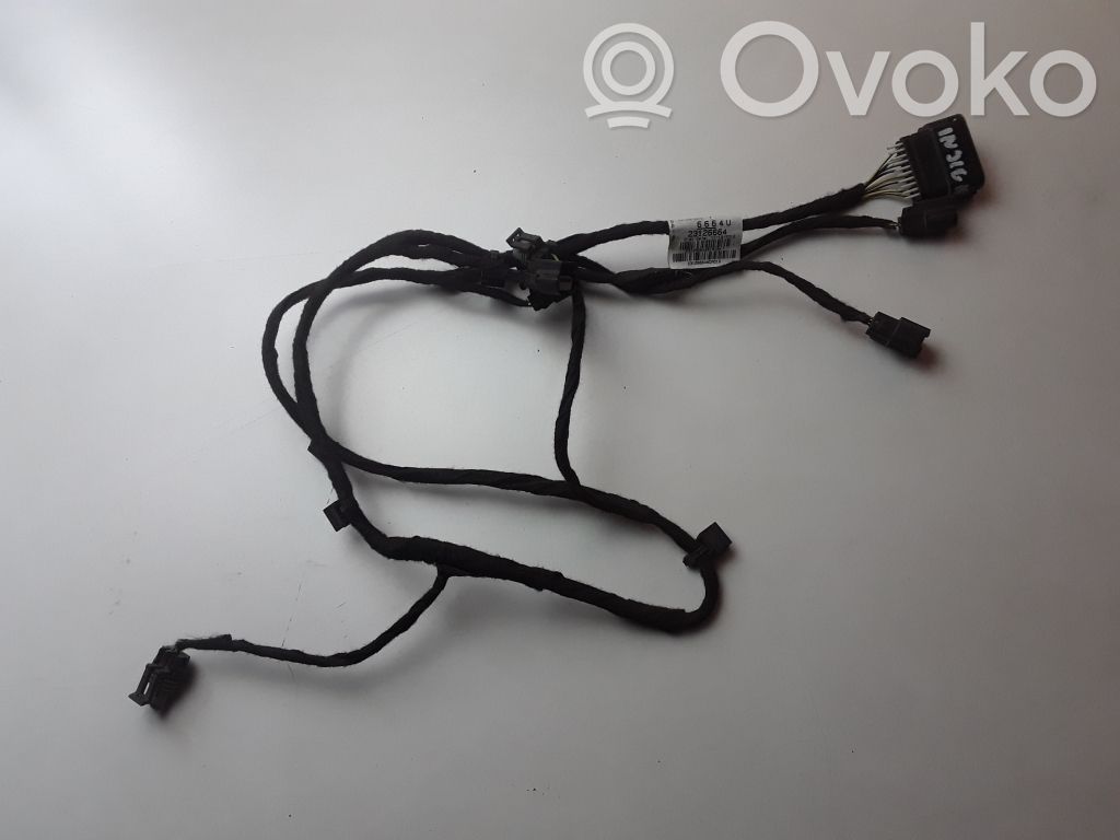 Opel Insignia A Cableado del sensor de aparcamiento (PDC) 