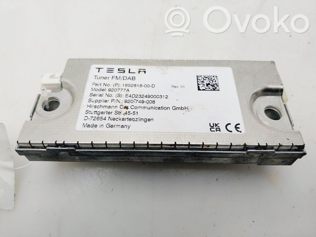 Tesla Model 3 Altre centraline/moduli