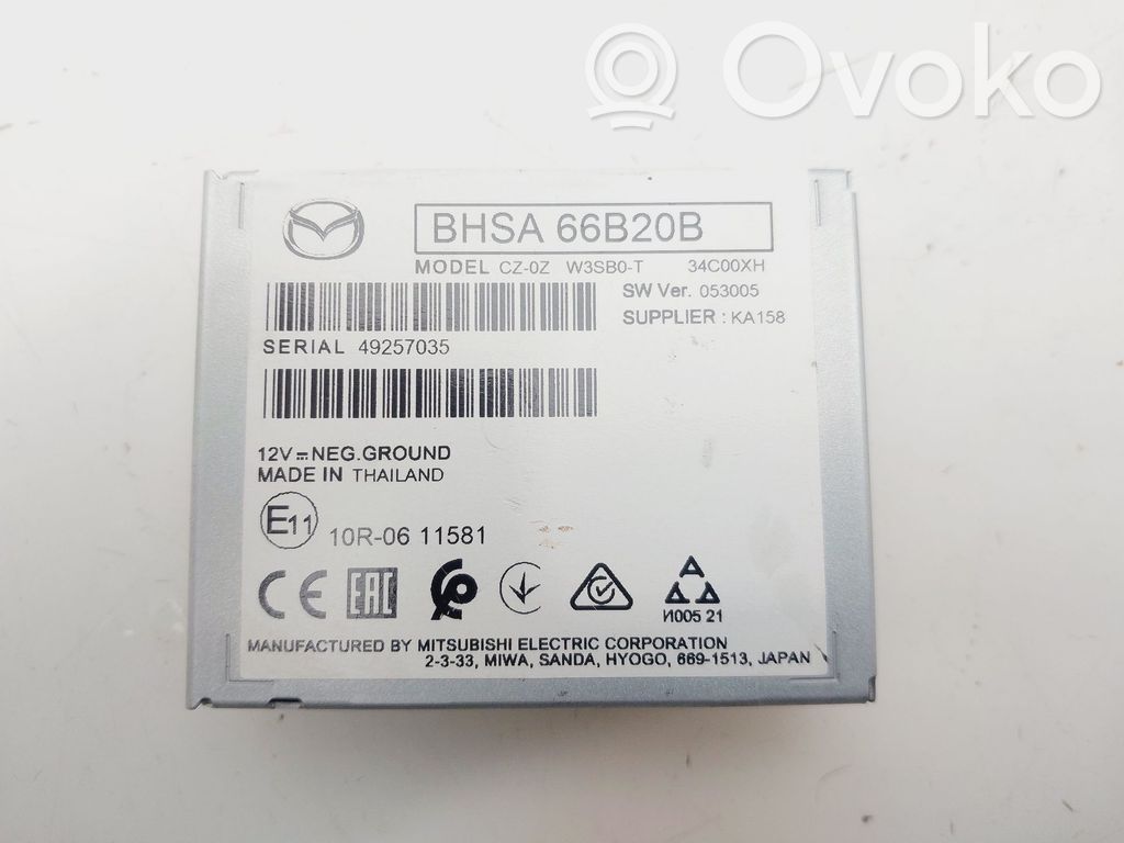 Mazda 3 Módulo de confort/conveniencia 