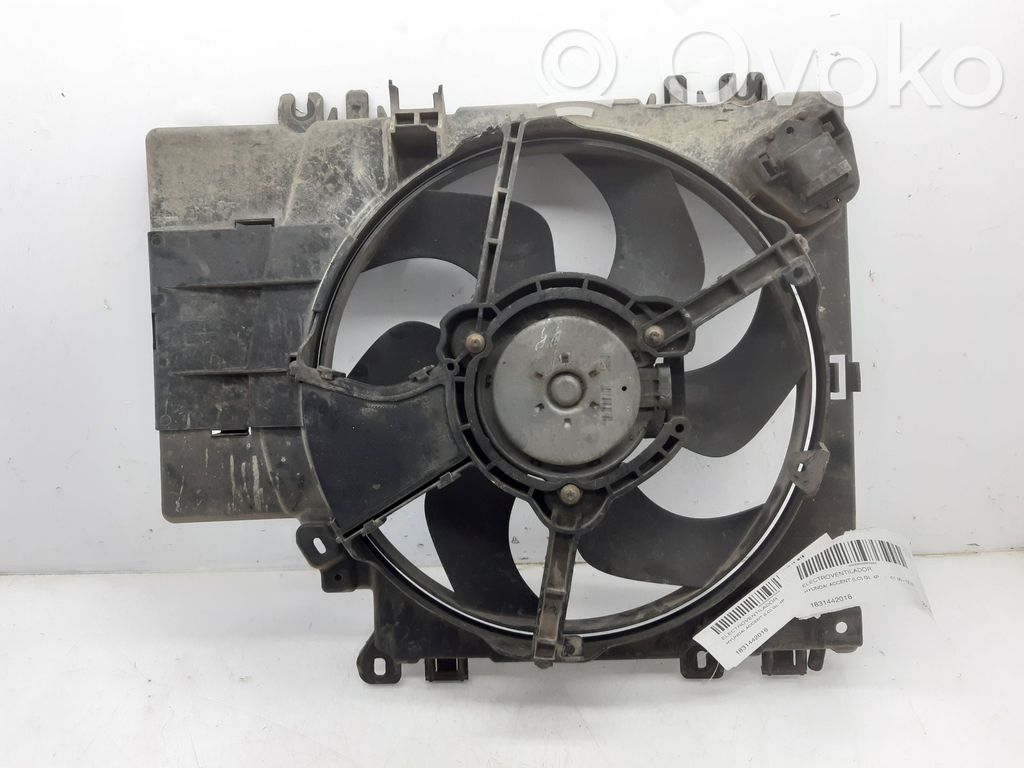 Hyundai Accent Electric radiator cooling fan 