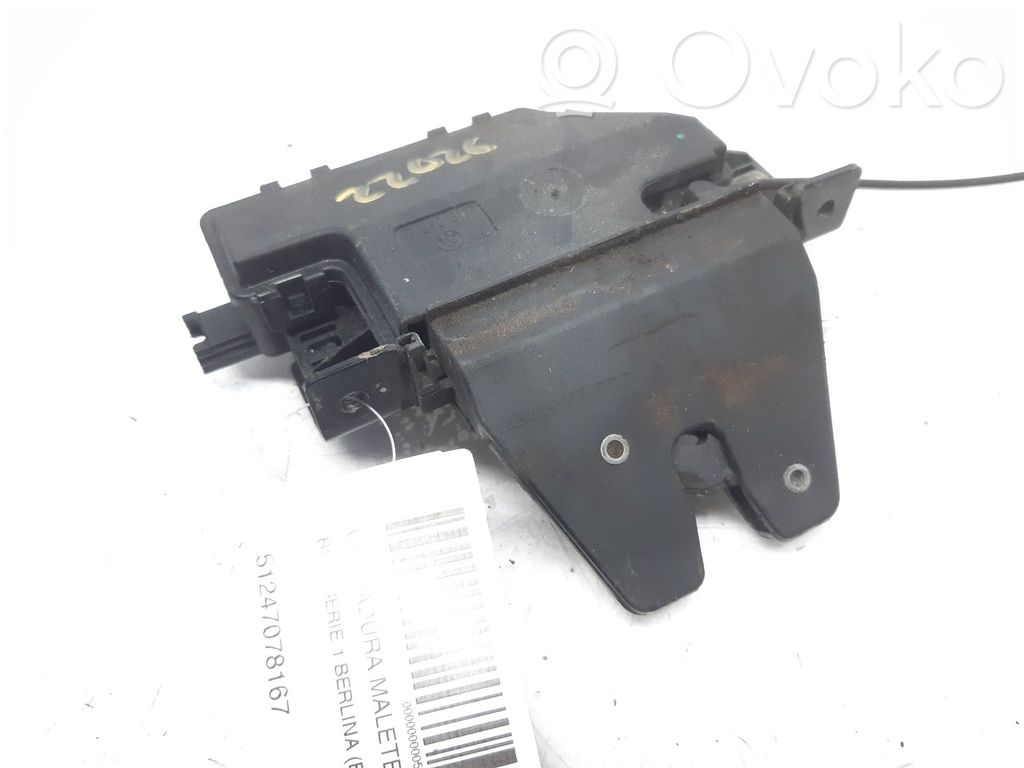 Tailgate/trunk/boot lock/catch/latch   51247078167