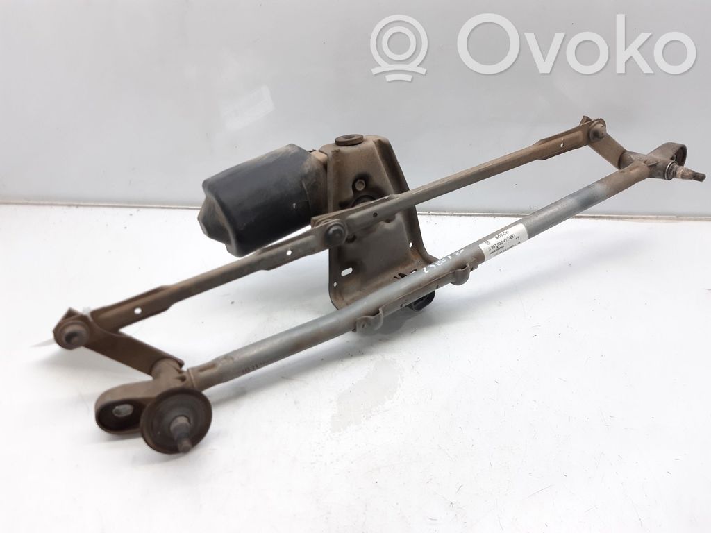 Renault Clio II Wischergestänge Wischermotor vorne 