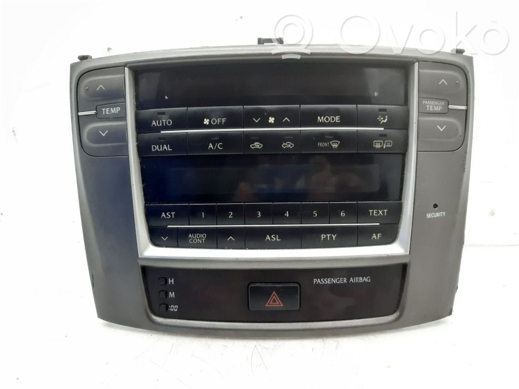 Lexus IS 220D-250-350 Unitate control climatizare 
