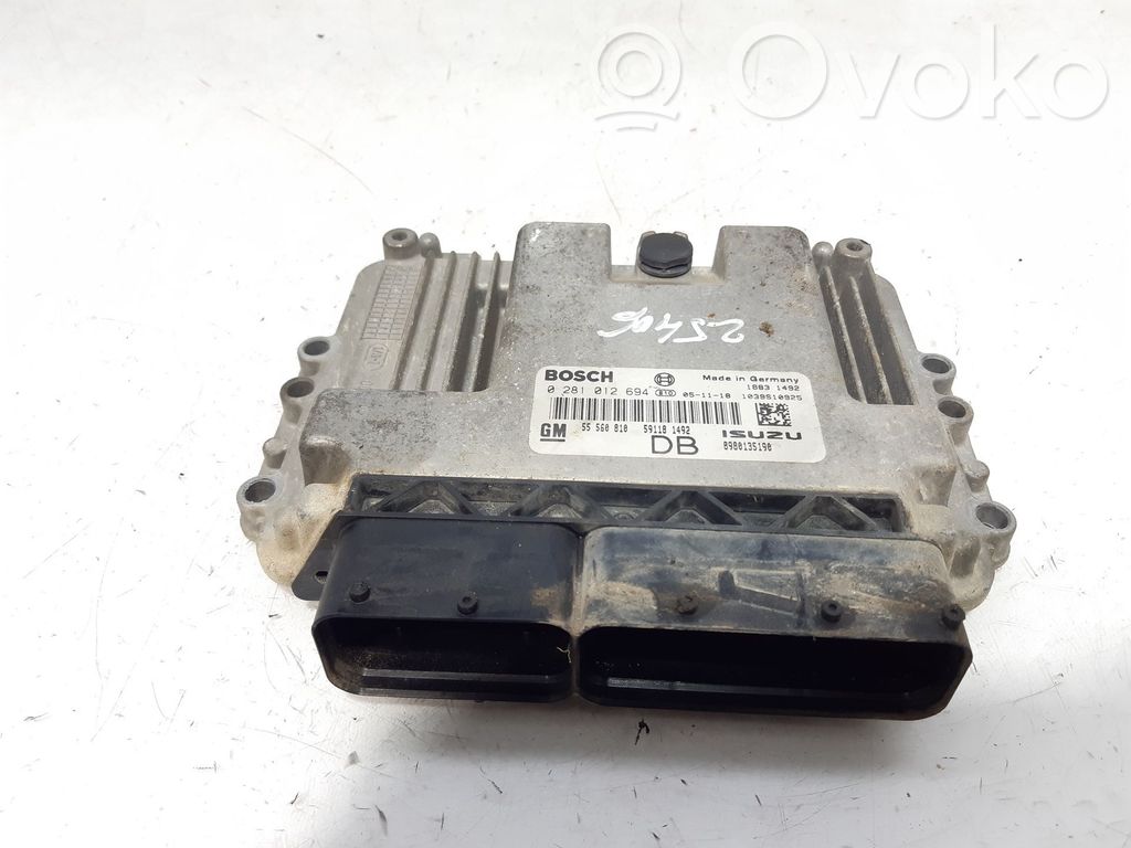 Opel Astra H Unitate/modul de control motor 