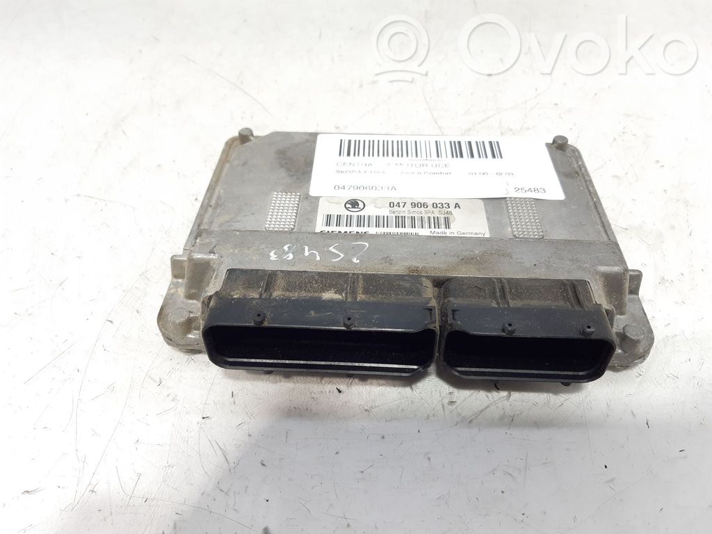Skoda Fabia Mk1 (6Y) Unitate/modul de control motor