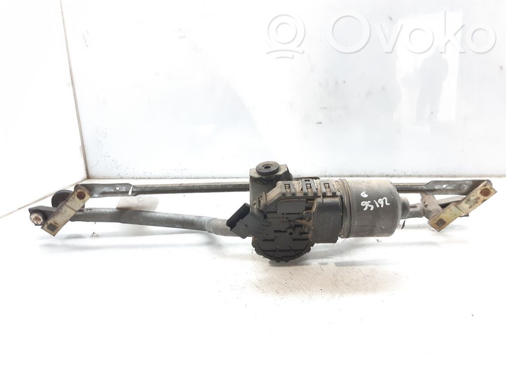 Renault Clio II Wischergestänge Wischermotor vorne 