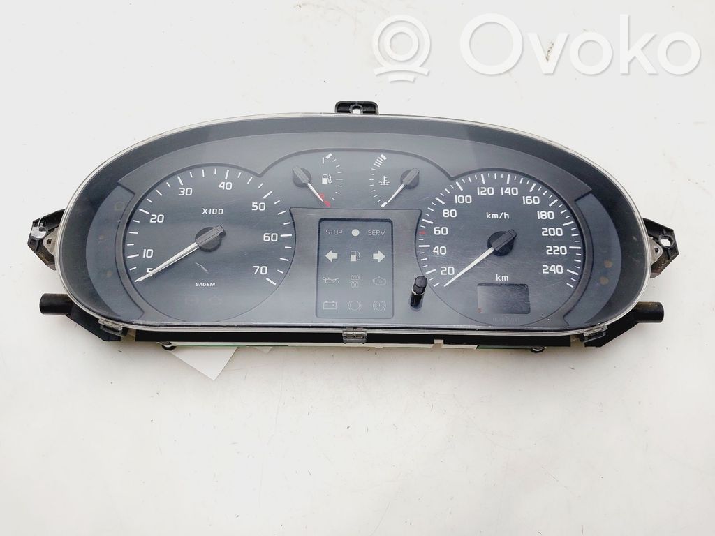 Renault Megane I Speedometer (instrument cluster) 