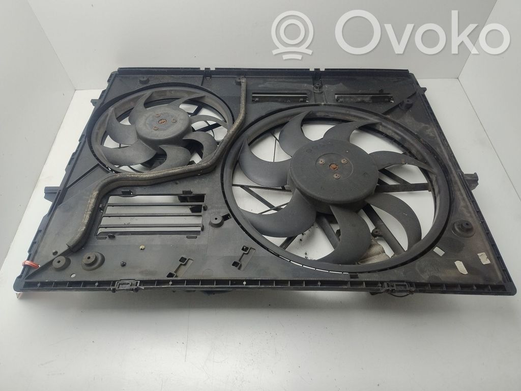 Porsche Cayenne (9PA) Ventilator electric răcire radiator 