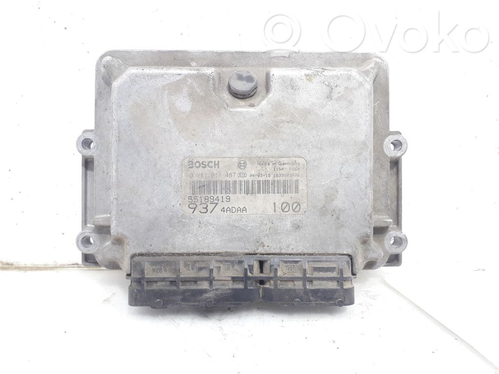 Alfa Romeo 147 Engine control unit/module 