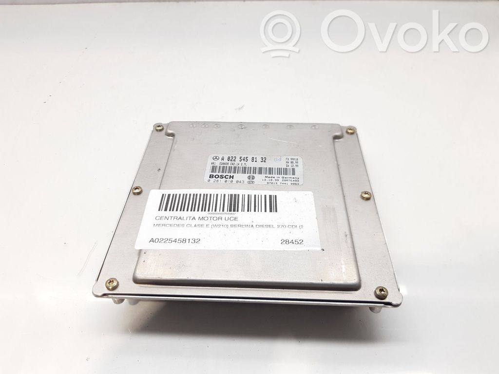 Engine control unit/module   A0225458132