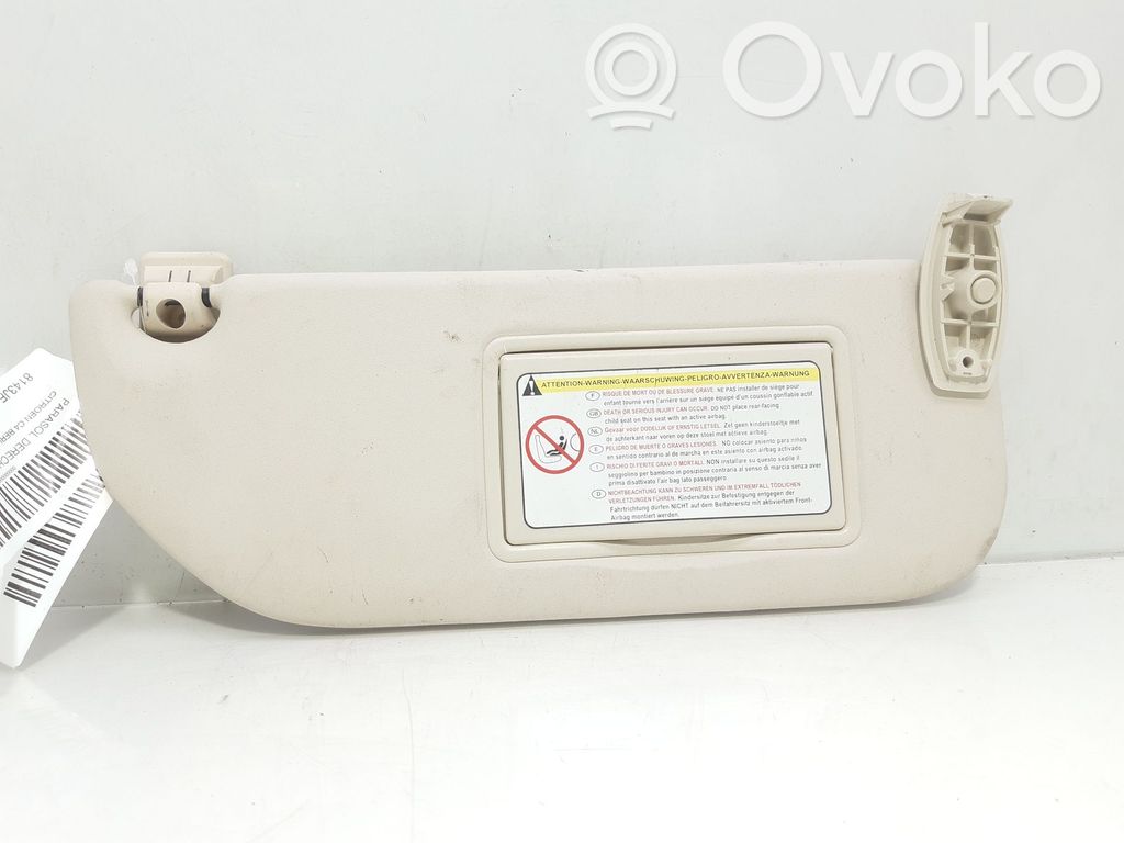 Citroen C4 I Sun visor 