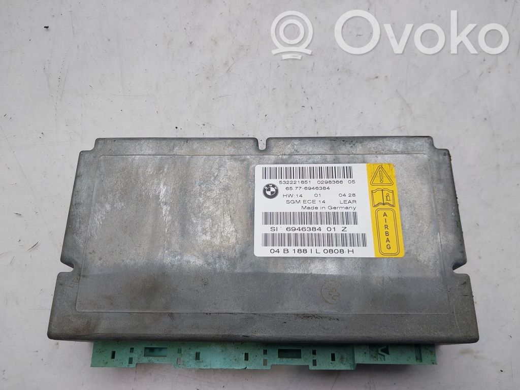 Unidad de control/módulo del Airbag   65776946384