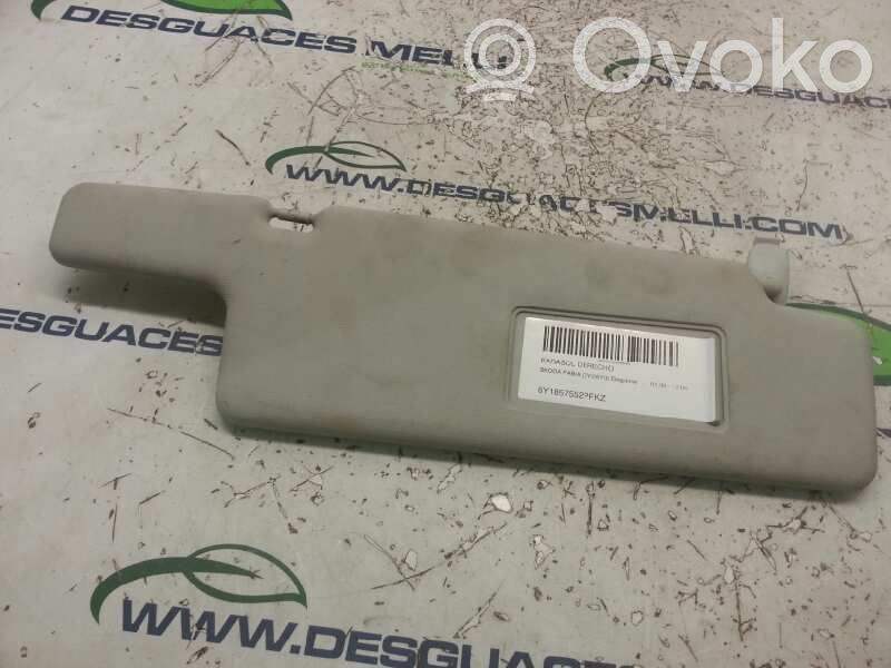 Skoda Fabia Mk1 (6Y) Sonnenblende