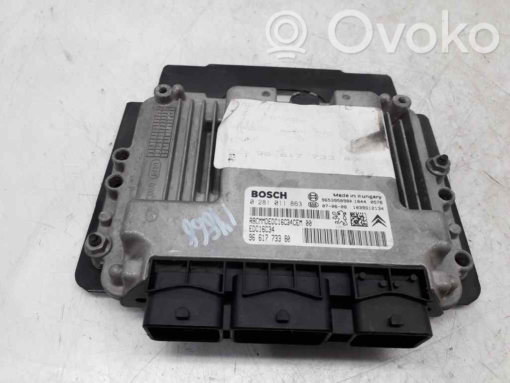 Citroen C4 I Centralina/modulo del motore 