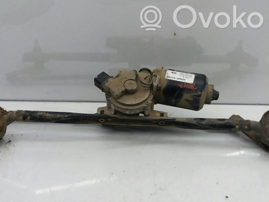 KIA Cerato Wischergestänge Wischermotor vorne 