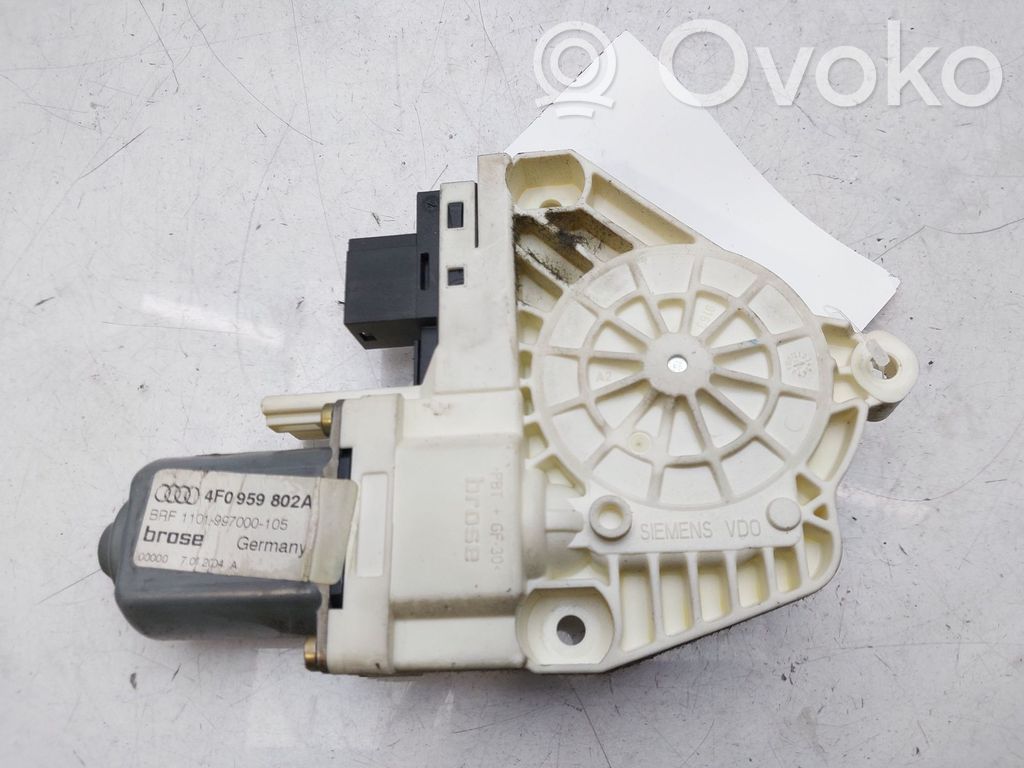 Audi A6 S6 C6 4F Motorino alzacristalli della portiera posteriore 