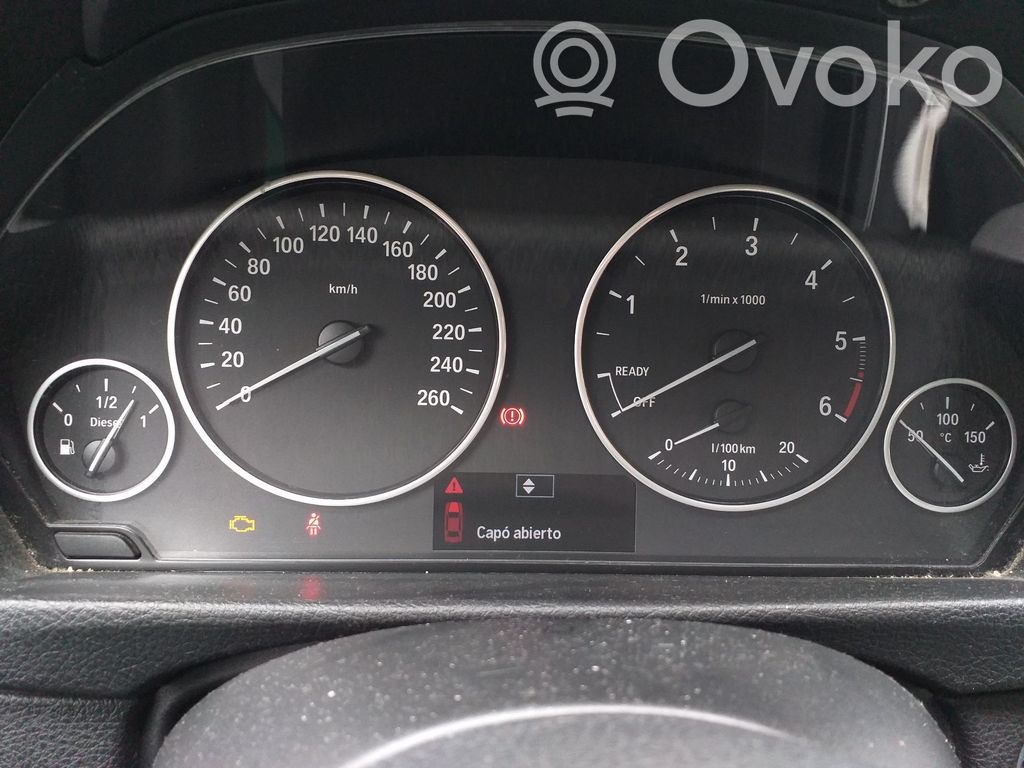 BMW 3 F30 F35 F31 Geschwindigkeitsmesser Cockpit 