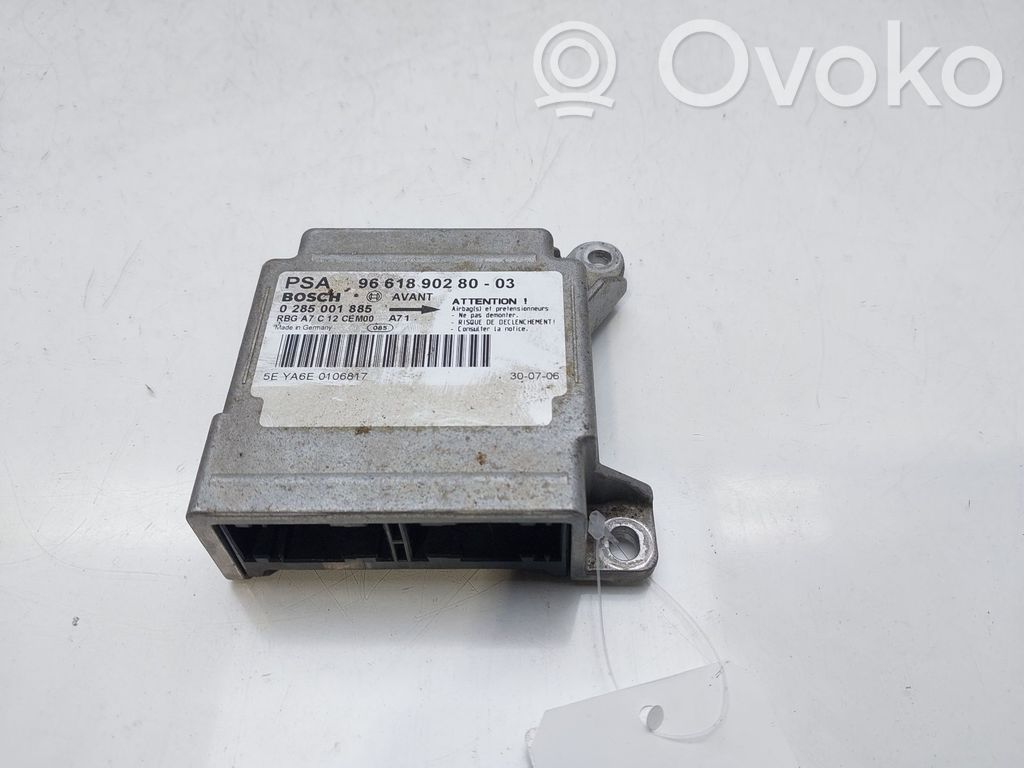 Peugeot 207 Airbag control unit/module 