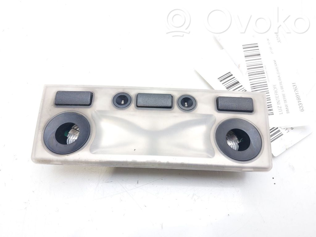 BMW 5 E60 E61 Illuminazione sedili anteriori