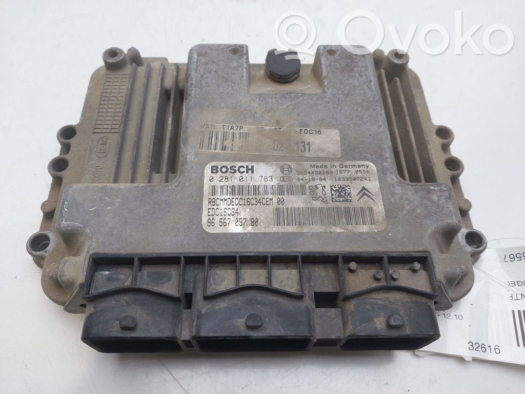 Engine control unit/module   9656709780