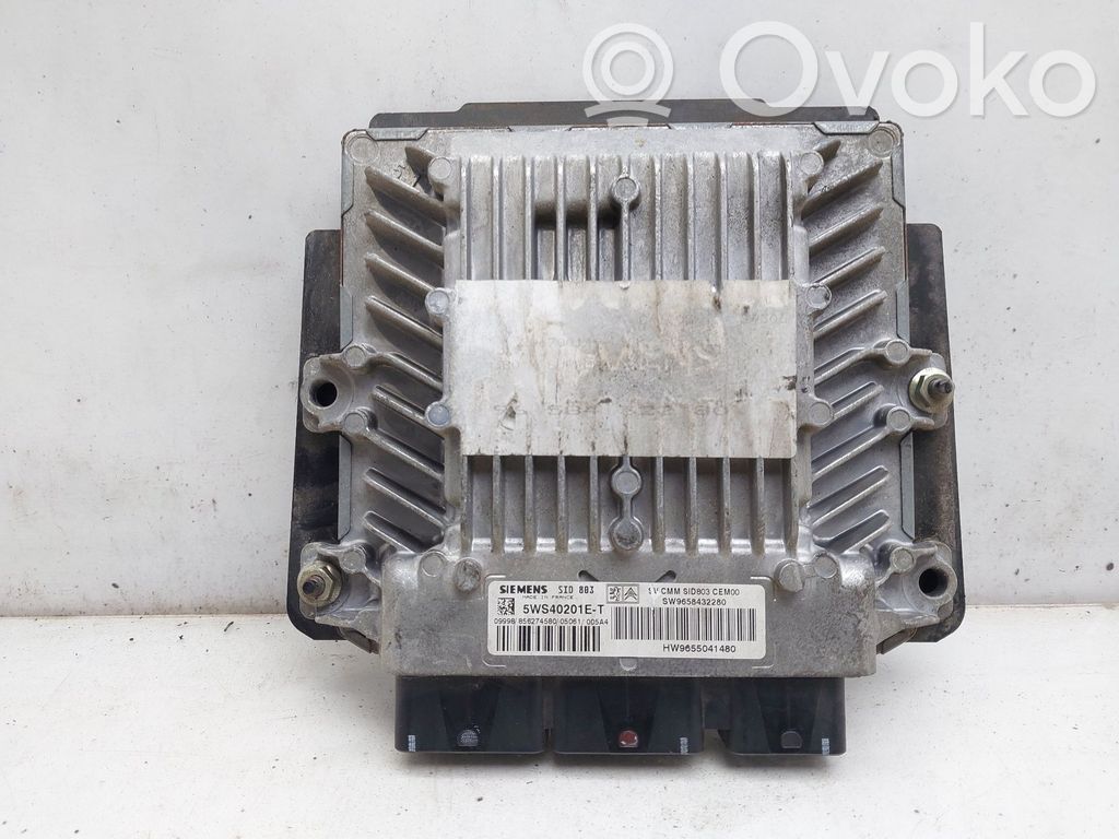Citroen C4 I Engine control unit/module 