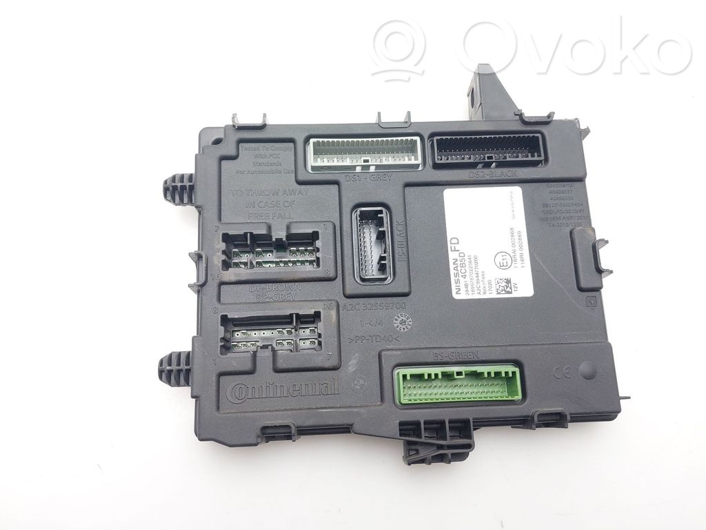 Nissan Qashqai Modulo fusibile 