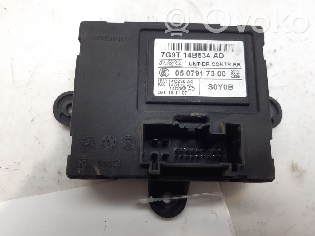Ford Mondeo MK IV Unidad de control/módulo del bloqueo de puertas