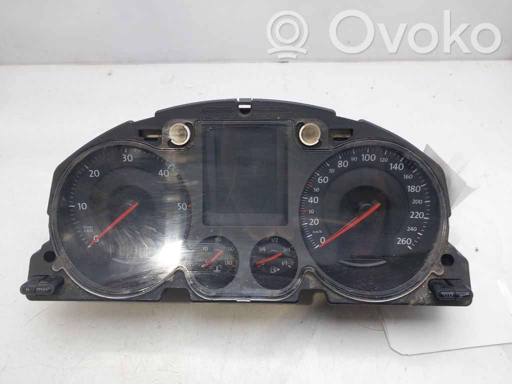 Volkswagen PASSAT B6 Tachimetro (quadro strumenti) 