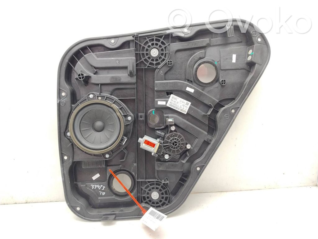 Hyundai ix35 Regulador manual de la ventanilla trasera