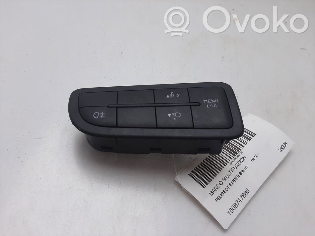 Peugeot Bipper Multifunctional control switch/knob 