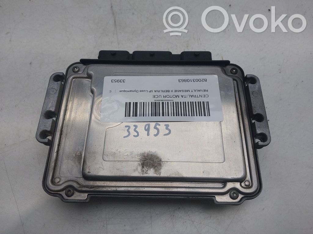 Unidad de control/módulo del motor   8200310863
