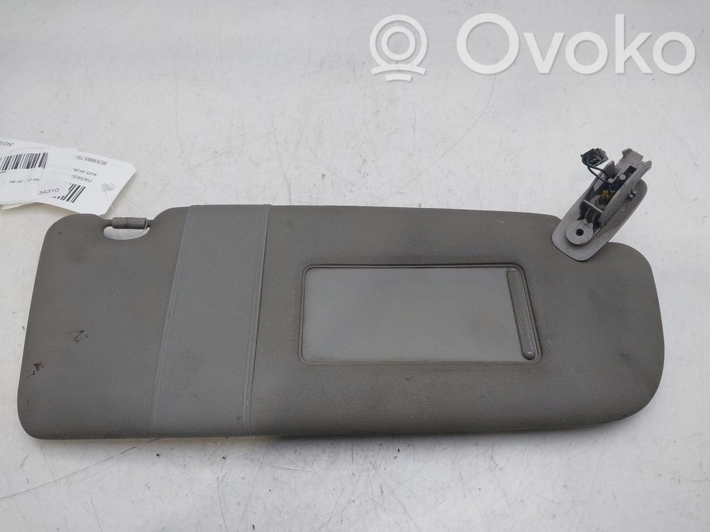 Audi A3 S3 8L Visera parasol 