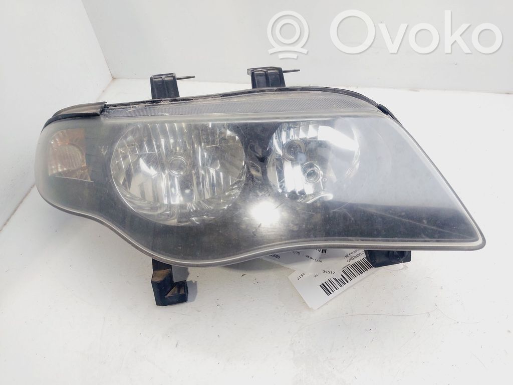 MG ZS Phare frontale 