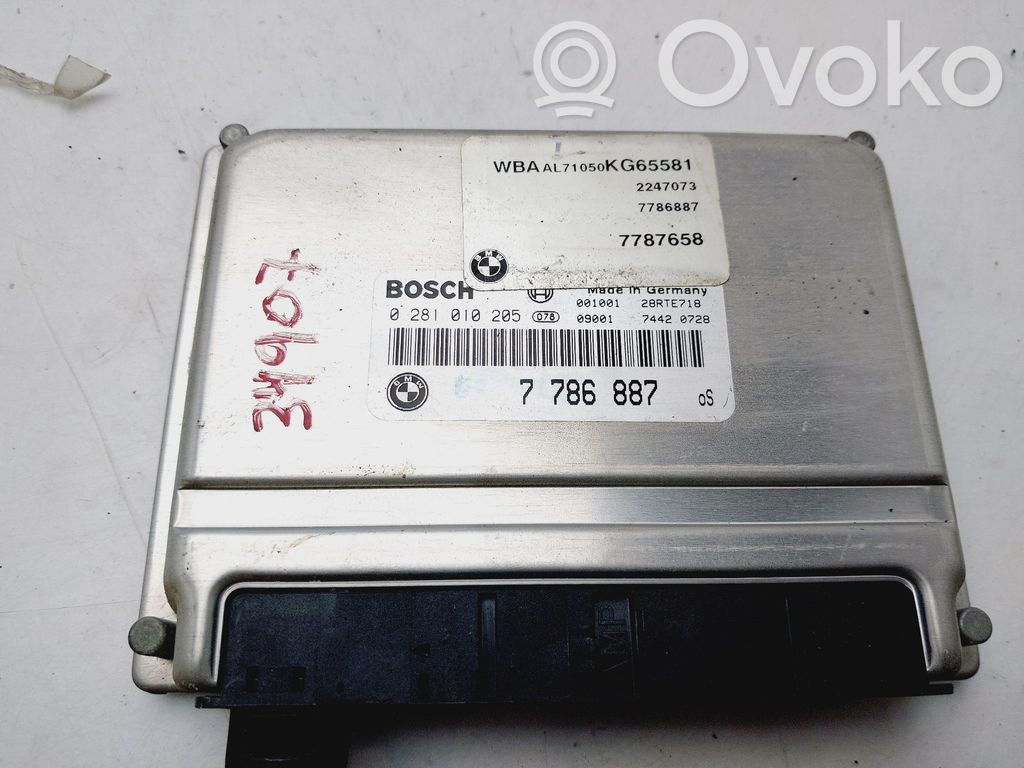 BMW 3 E46 Sterownik / Moduł ECU