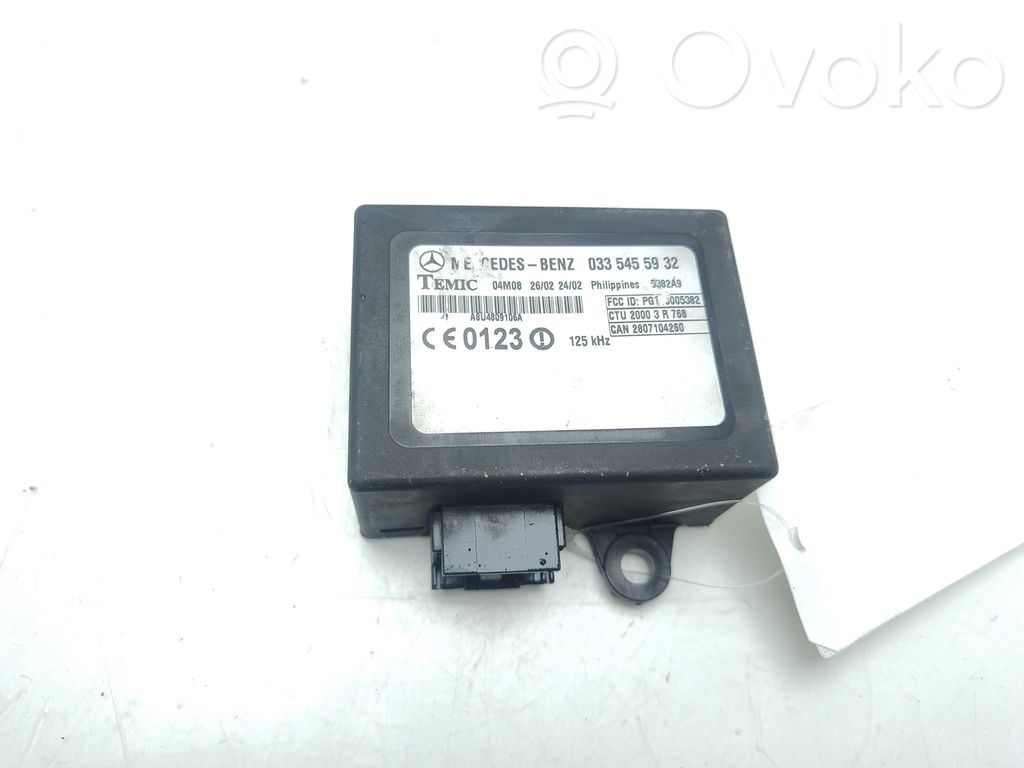Mercedes-Benz Sprinter W901 W902 W903 W904 Modulo comfort/convenienza