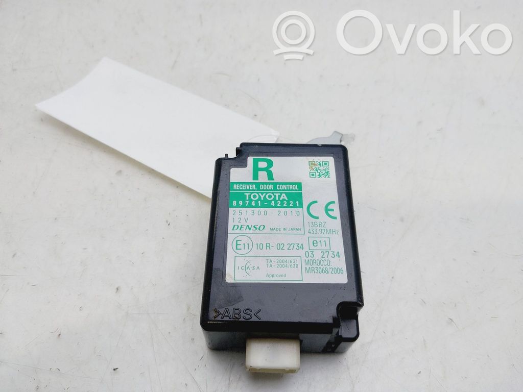 Toyota RAV 4 (XA30) Inne komputery / moduły / sterowniki 