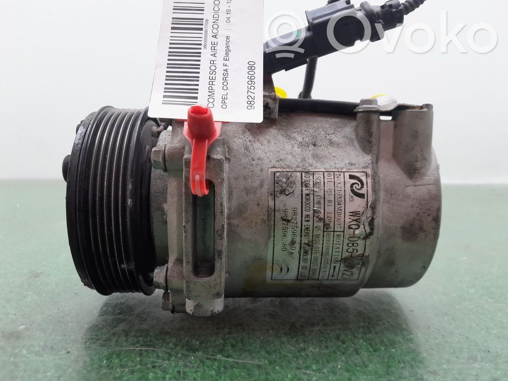 Opel Corsa F Compressore aria condizionata (A/C) (pompa) 