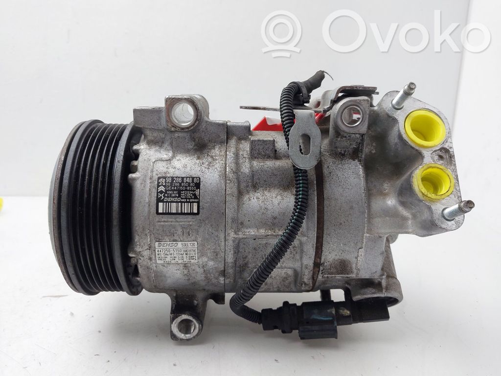 Peugeot 208 II Compressore aria condizionata (A/C) (pompa)